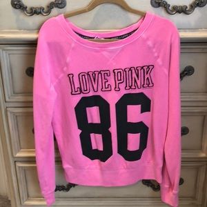 VS PINK sweatshirt pink